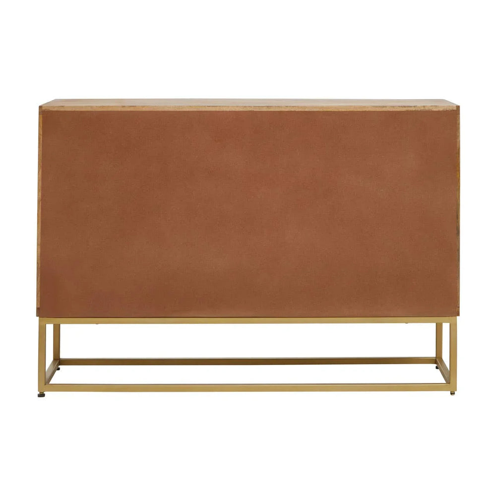 Golden Leg Mango Wood Sideboard
