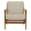 Oak Reclined Armchair