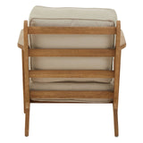 Oak Reclined Armchair