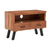 Modern Acacia Media Storage Unit