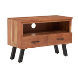 Modern Acacia Media Storage Unit