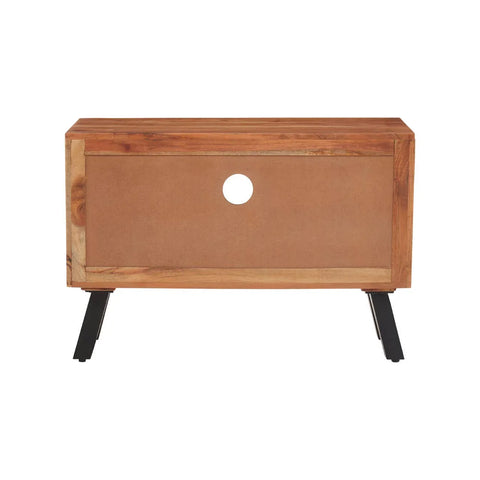 Modern Acacia Media Storage Unit