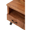 Modern Acacia Media Storage Unit