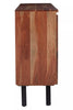 Nashik Acacia Wood Sideboard with Metal Accents