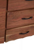 Nashik Acacia Wood Sideboard with Metal Accents