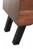 Nashik Acacia Wood Sideboard with Metal Accents