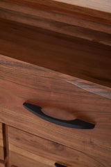 Industrial Wood 9-Drawer Chest