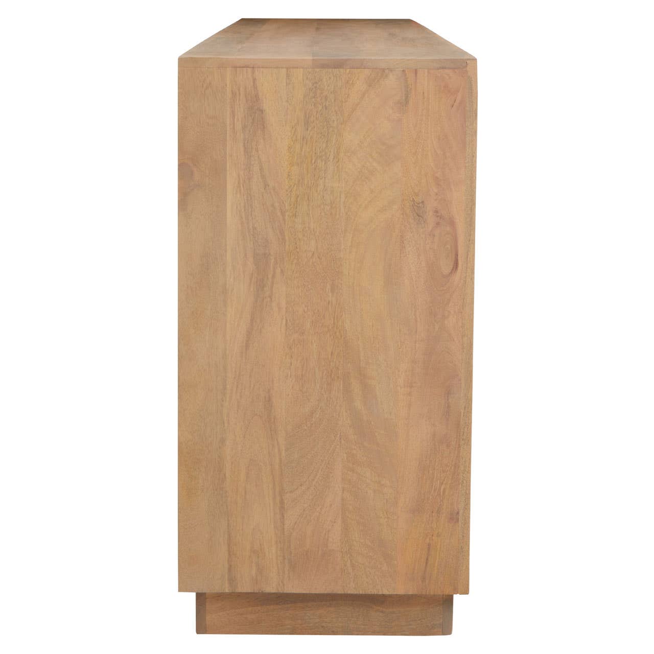 Salem 4-Door Mango Wood Sideboard with Unique Pattern