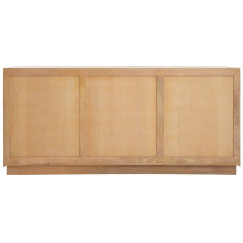 Salem 4-Door Mango Wood Sideboard with Unique Pattern
