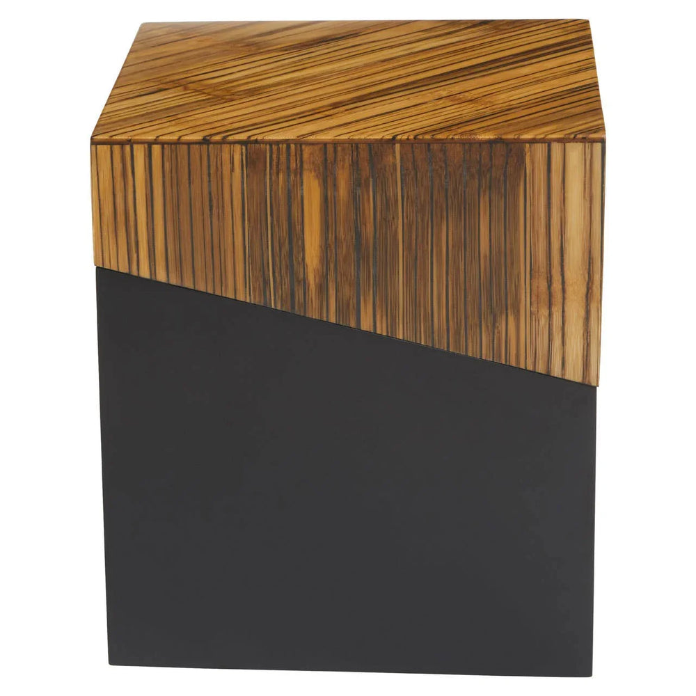 Bamboo Contrast Side Table