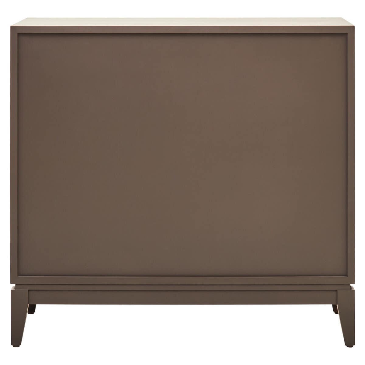 Rustic Elegance Antique Grey Elm Wood Sideboard with Two Doors