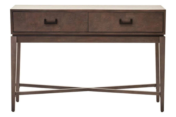 Antique Grey Console Table