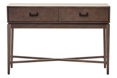 Antique Grey Console Table