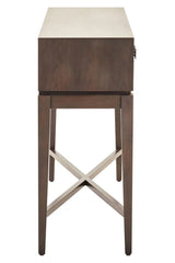 Antique Grey Console Table