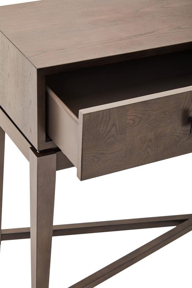 Antique Grey Console Table