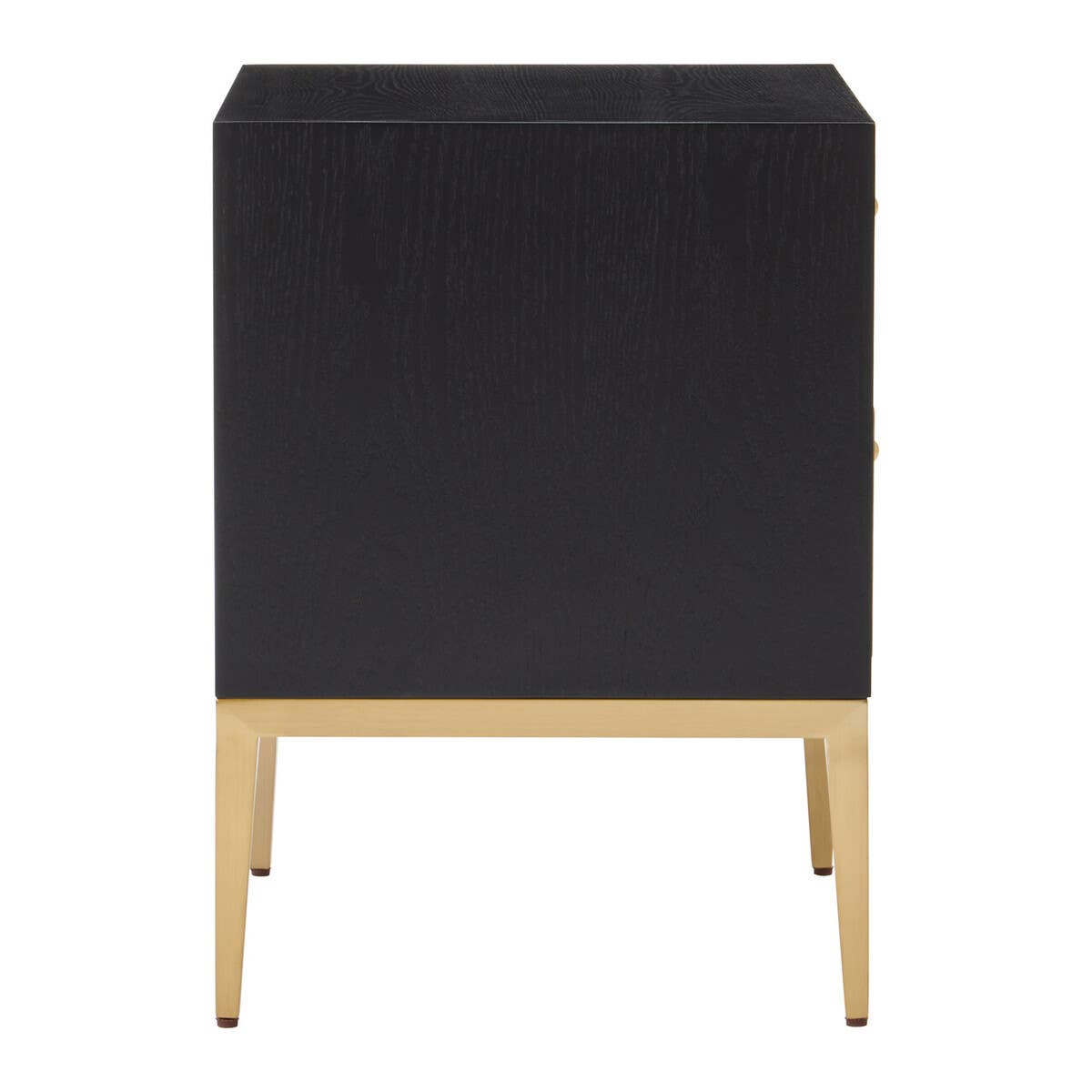 Luxe Grey Shagreen Side Table