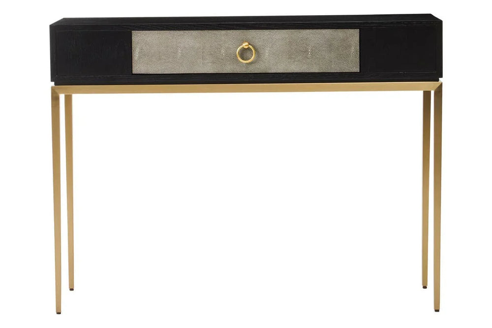Luxury Shagreen Drawer Console