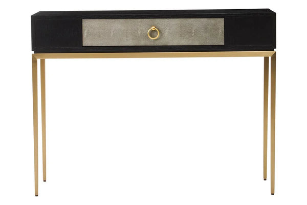 Luxury Shagreen Drawer Console