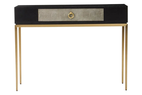 Luxury Shagreen Drawer Console