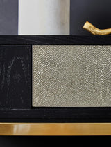Luxury Shagreen Drawer Console