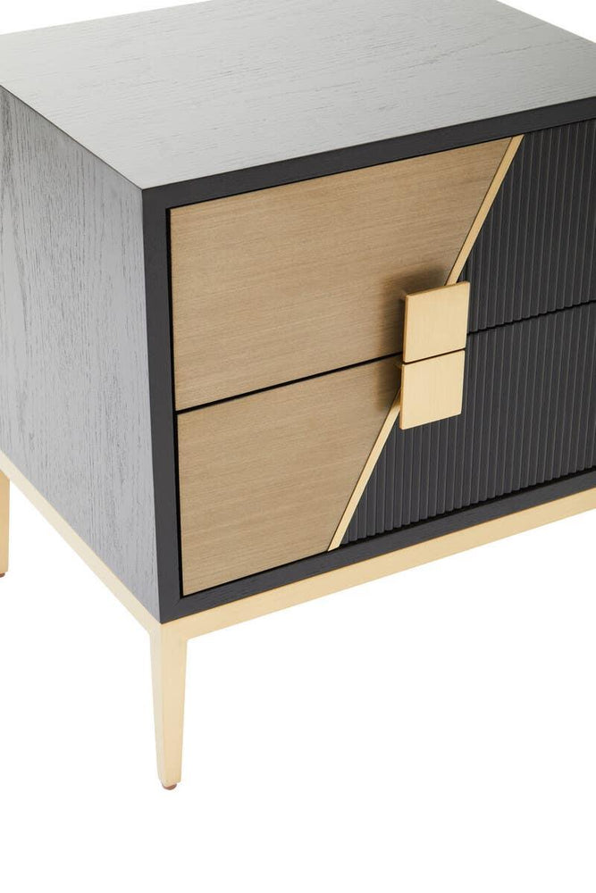 Modern Two-Tone Side Table