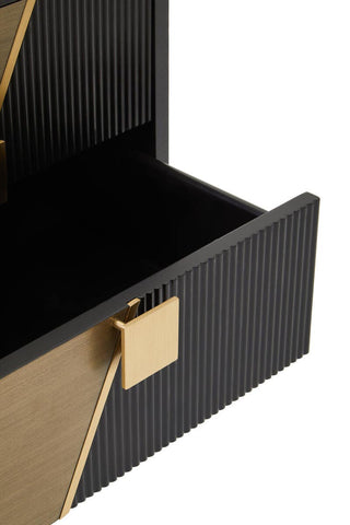 Modern Two-Tone Side Table