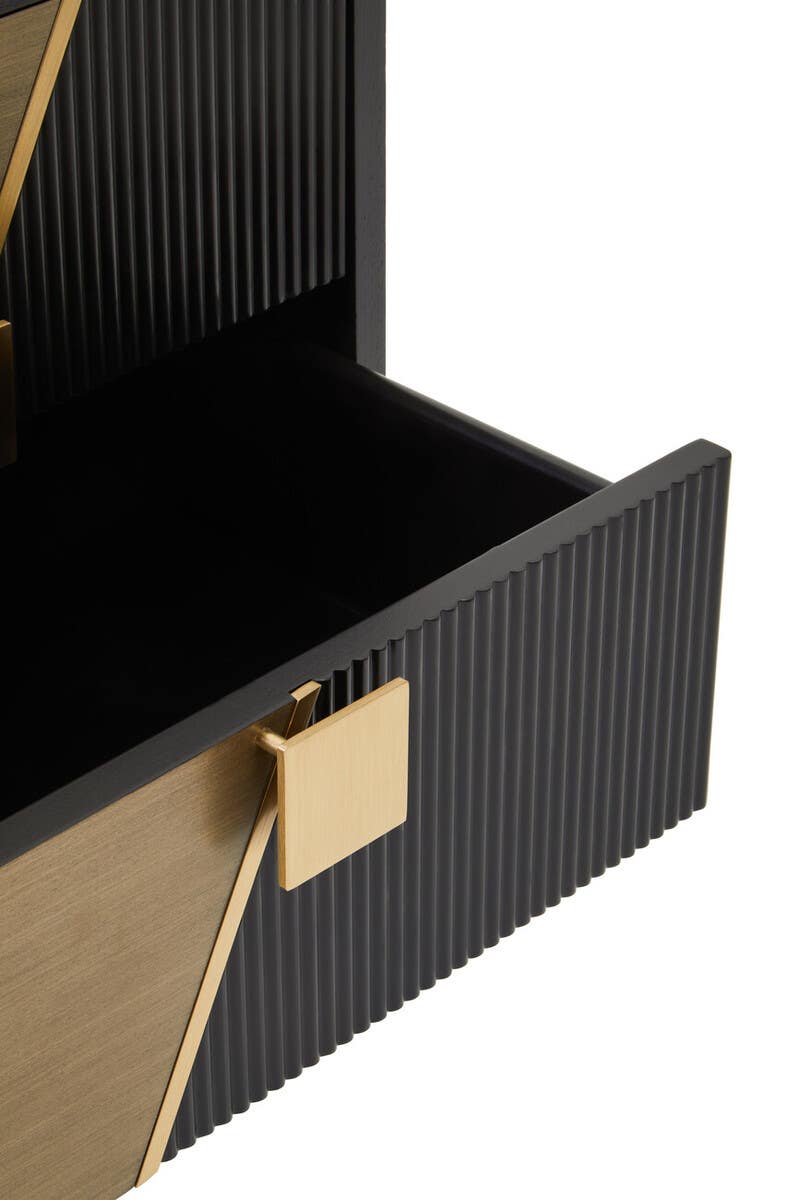 Modern Two-Tone Side Table