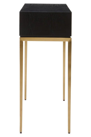 Chic Two-Tone Console Table