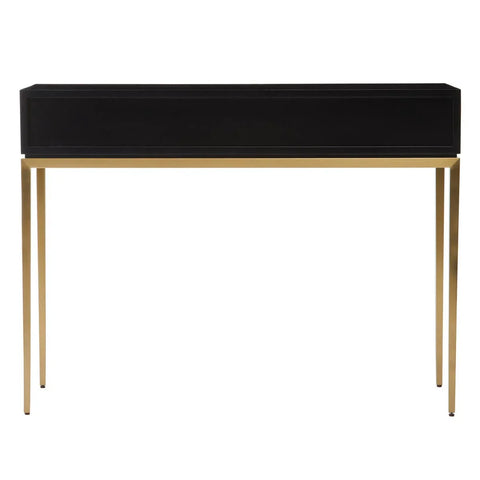 Chic Two-Tone Console Table