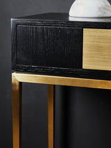 Chic Two-Tone Console Table