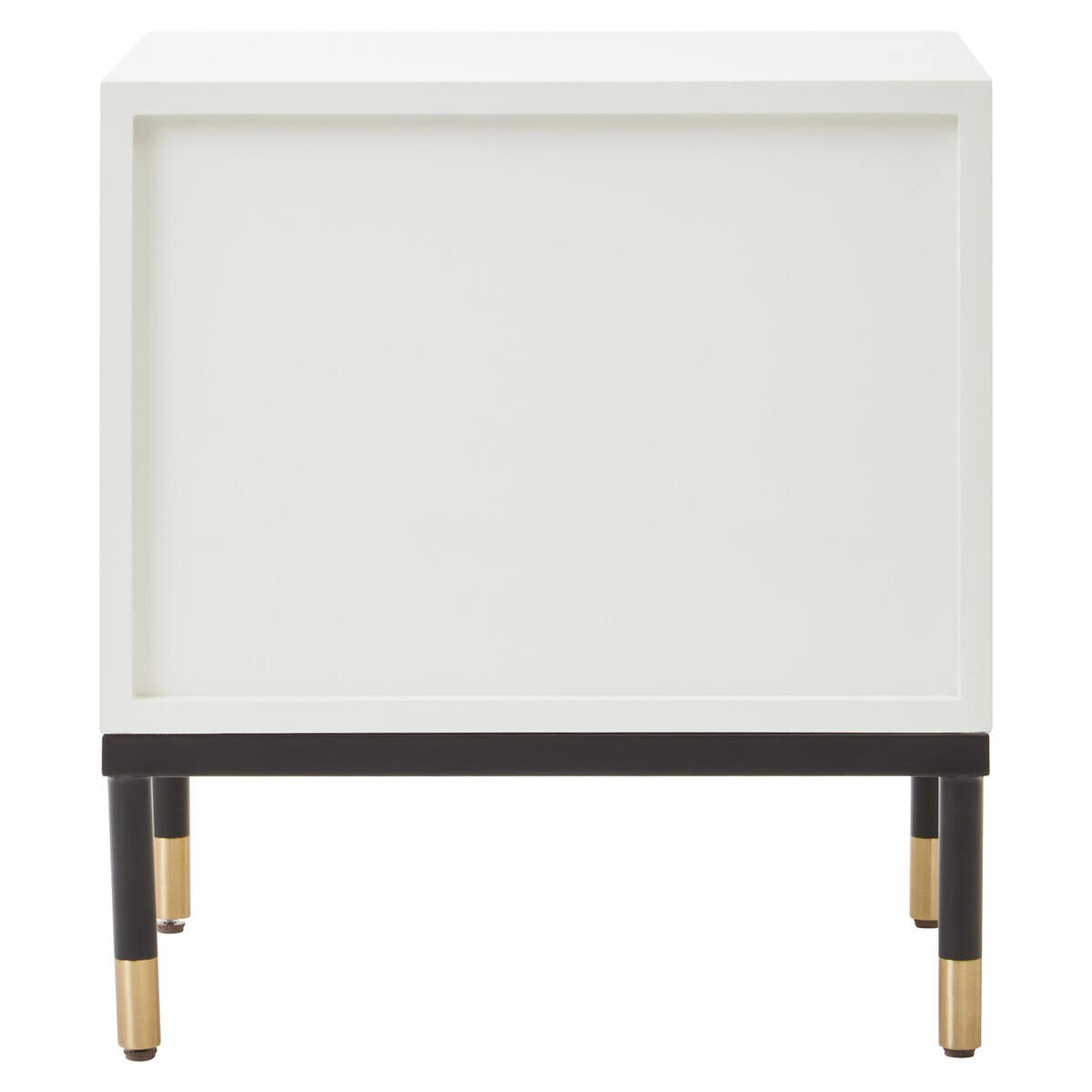 Modern Geometric Drawer Side Table