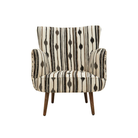 Modern Diamond Weave Armchair