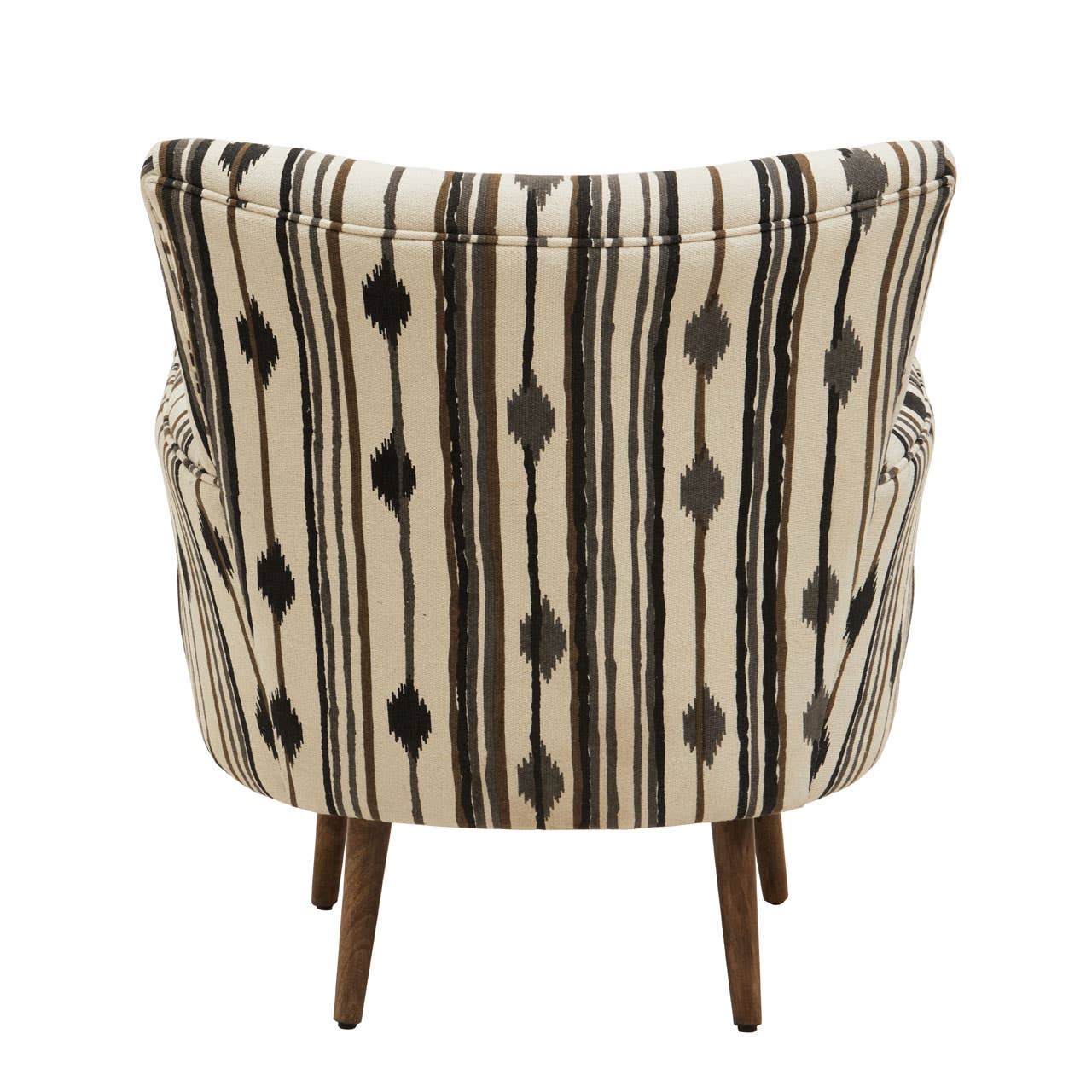 Modern Diamond Weave Armchair