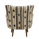 Modern Diamond Weave Armchair
