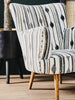 Modern Diamond Weave Armchair