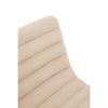 Luxe Ivory Velvet Lounge Chair
