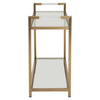 Golden Deco Console Table