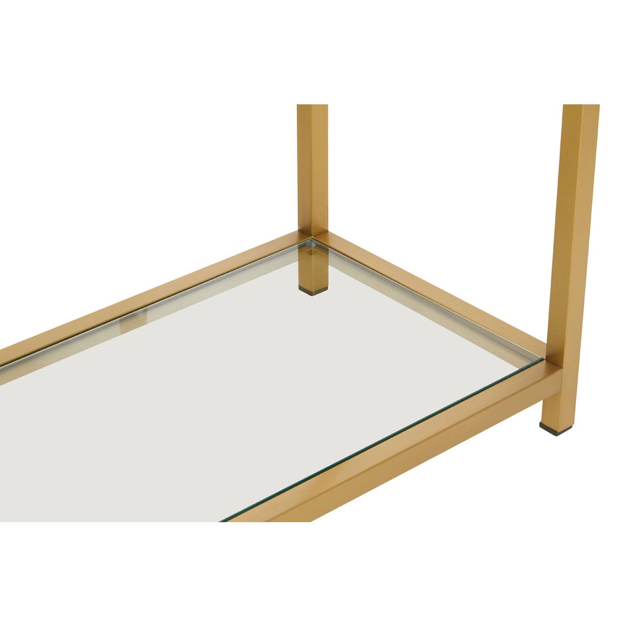 Golden Deco Console Table