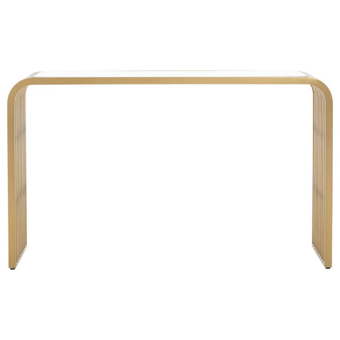 Deco Chic Gold Glass Table