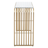 Deco Chic Gold Glass Table