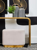 Deco Chic Gold Glass Table