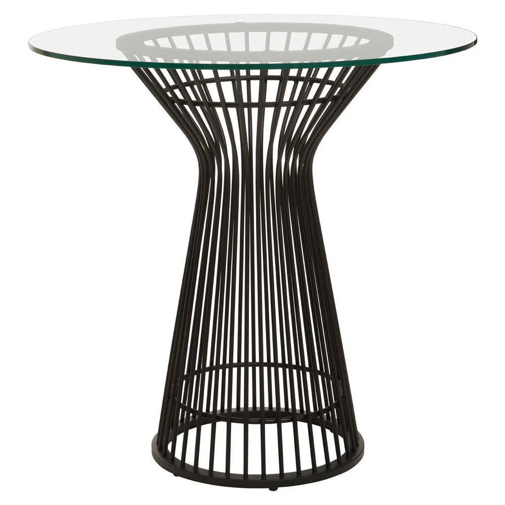 Deco Round Black Dining Table