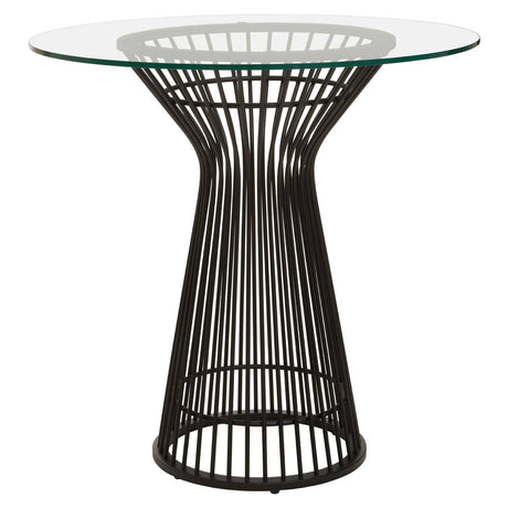 Deco Round Black Dining Table