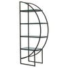 Deco Black Glass Shelf