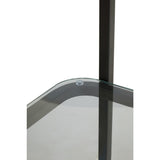Deco Black Glass Shelf