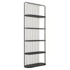 Retro Black Glass Shelf