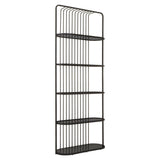 Retro Black Glass Shelf