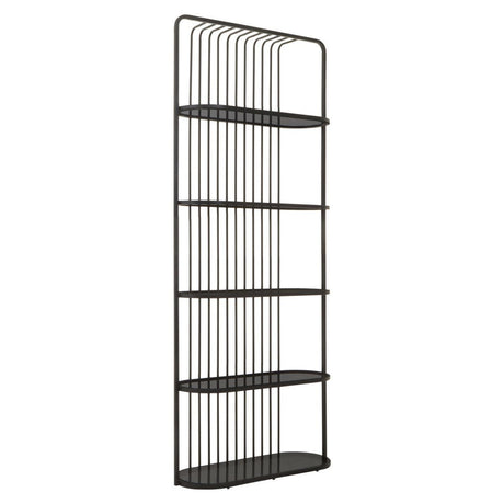 Retro Black Glass Shelf