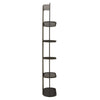 Retro Black Glass Shelf
