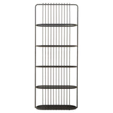 Retro Black Glass Shelf